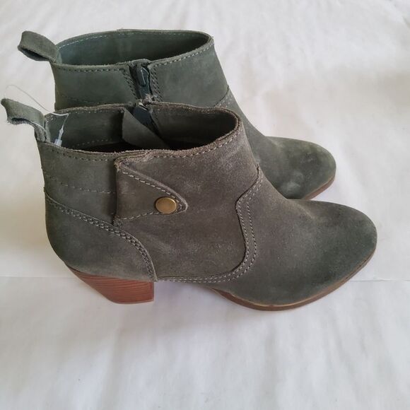New DIBA Sofia Suede Leather Ankle Boots Booties - Picture 8 of 13